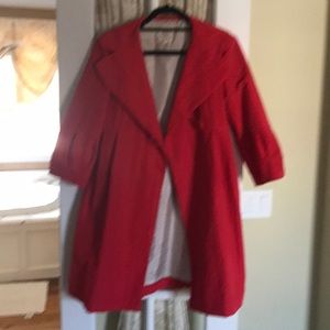 Nanette Lepore read swing jacket